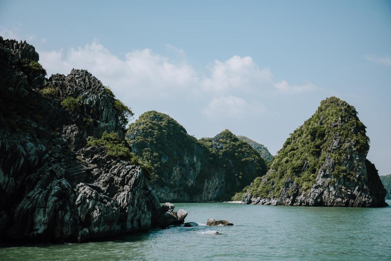 Cat Ba Bay Cruises Hotel Dong Khe Sau Exterior foto