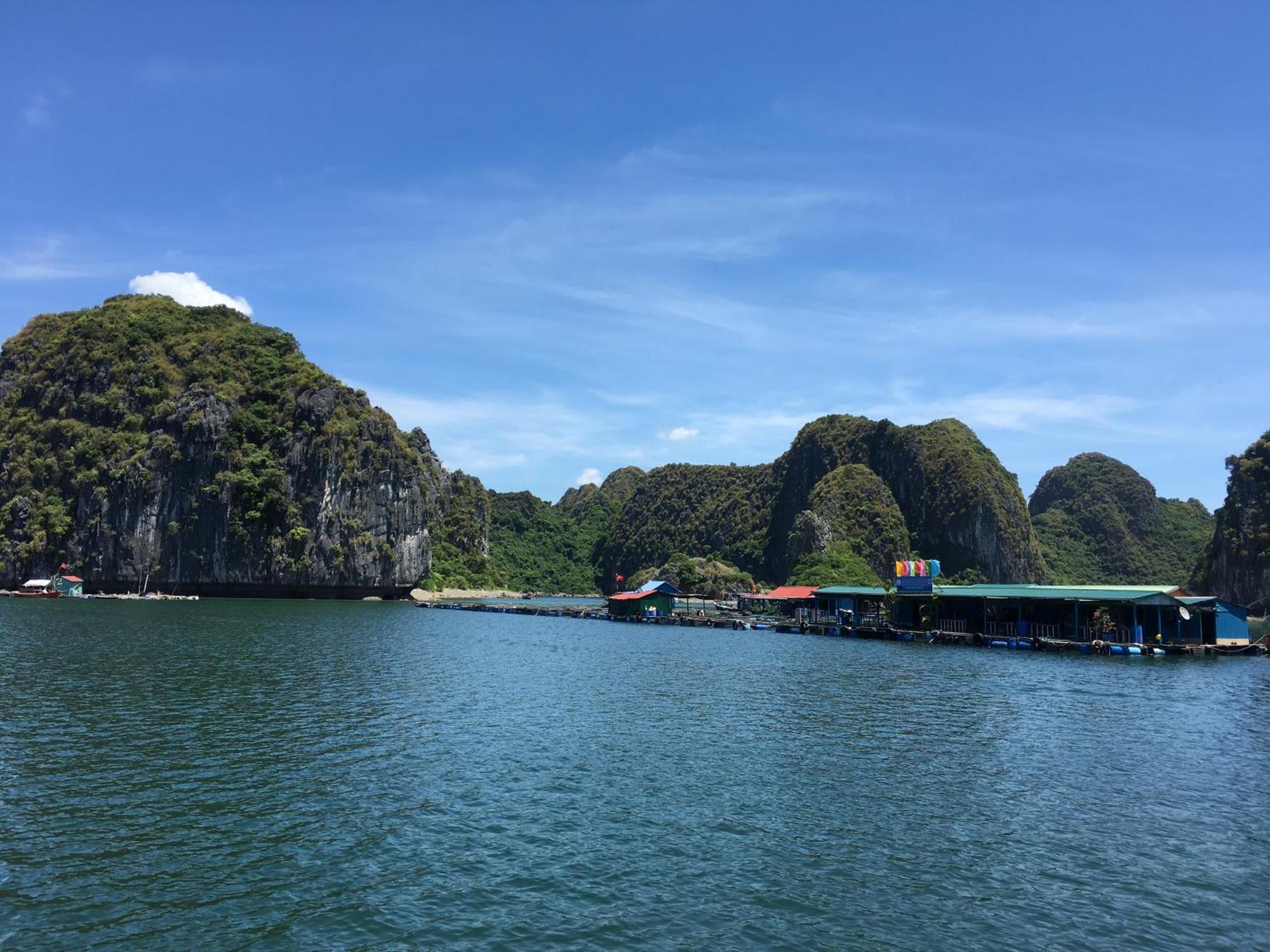 Cat Ba Bay Cruises Hotel Dong Khe Sau Exterior foto