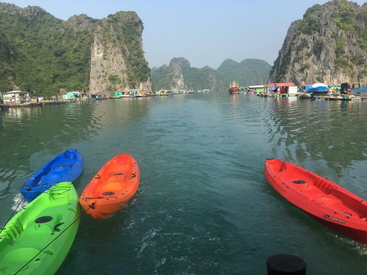 Cat Ba Bay Cruises Hotel Dong Khe Sau Exterior foto