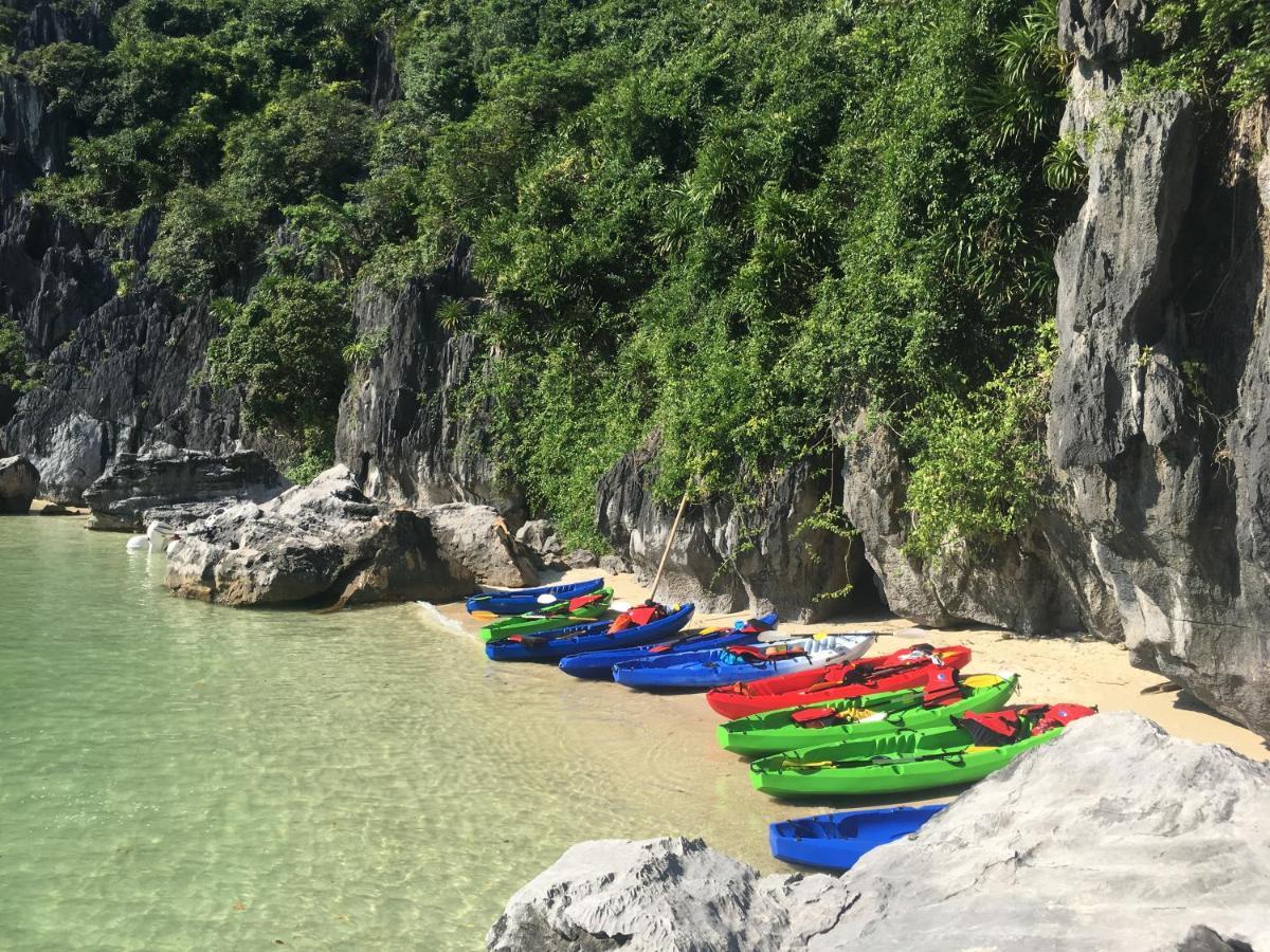 Cat Ba Bay Cruises Hotel Dong Khe Sau Exterior foto